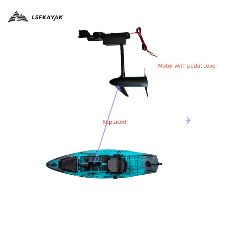 The Convenient Pedal Cover and - đánh giá và giá Fishing Kayak Cart