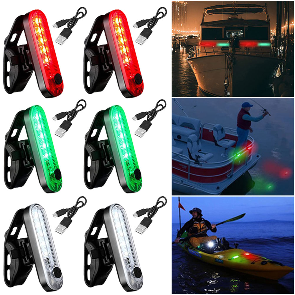LED Boat Navigation Light USB  - đánh giá và giá Fishing Kayak Rod Holder